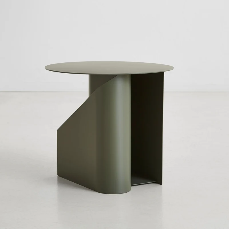 Table d'appoint en métal vert 36x40cm Sentrum - Woud