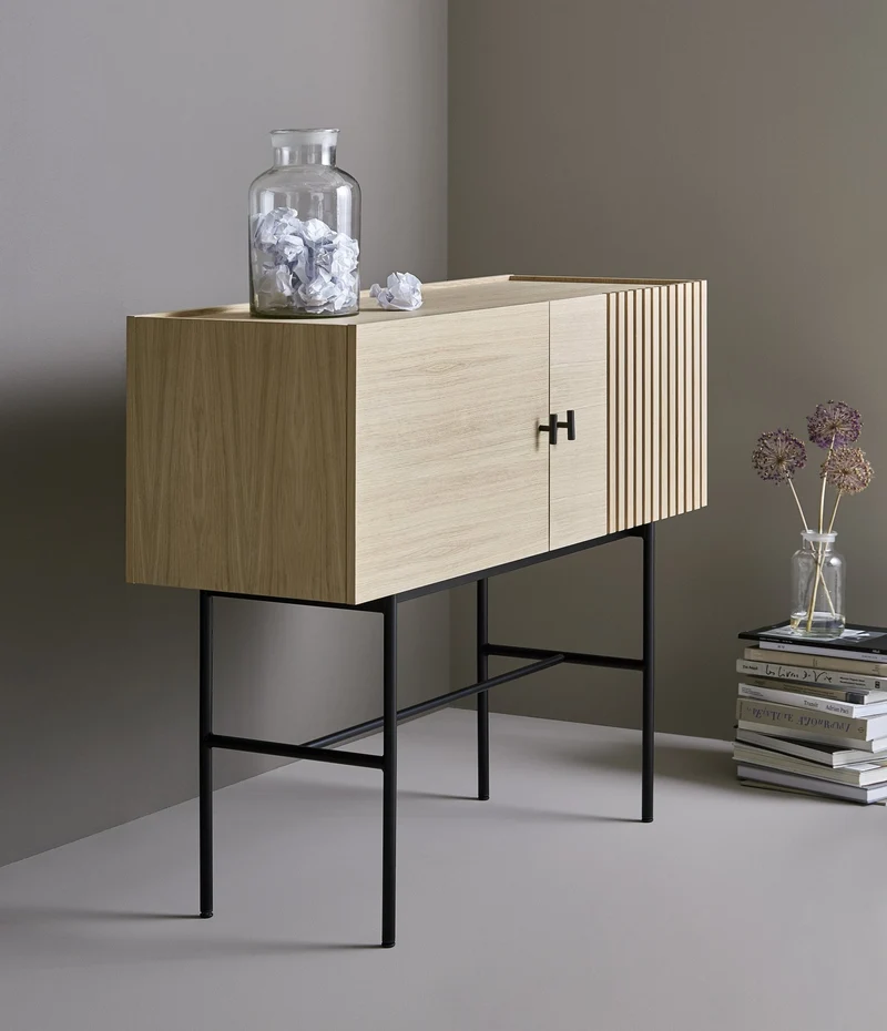 Buffet en chêne 120 cm Array - Woud