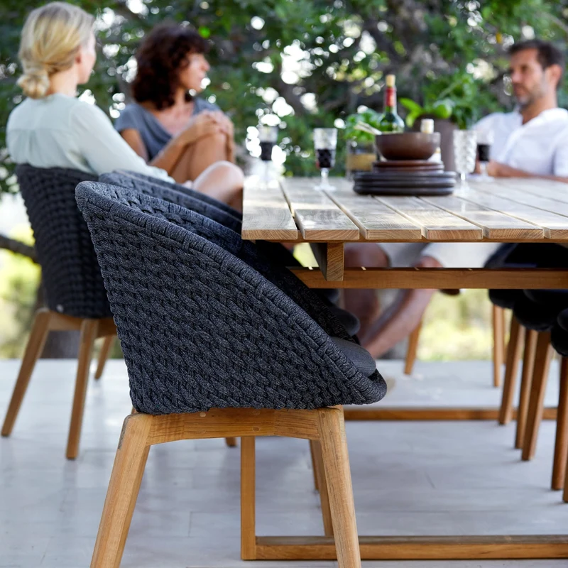 Table à manger 240 x 100 en teck Endless - Cane-Line