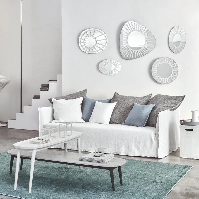 Fauteuil blanc Ghost 05 - Gervasoni