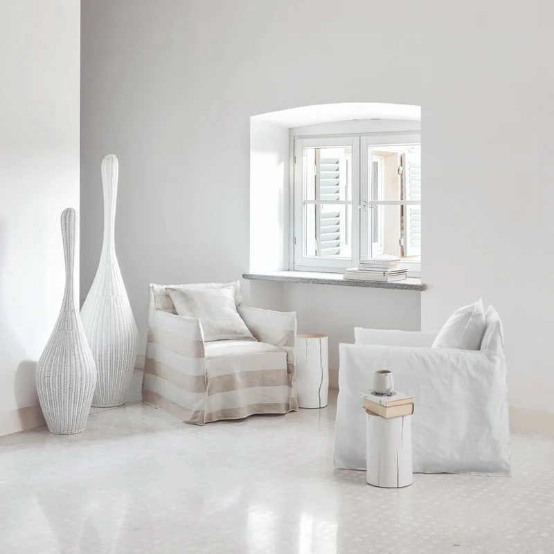 Fauteuil blanc Ghost 05 - Gervasoni