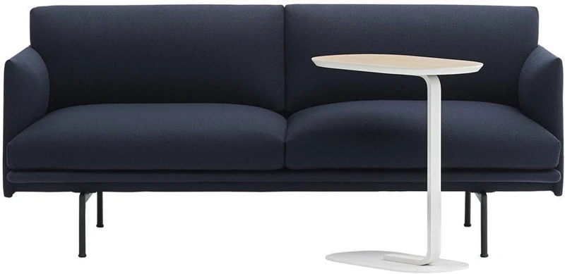 Table d'appoint blanche Relate - Muuto