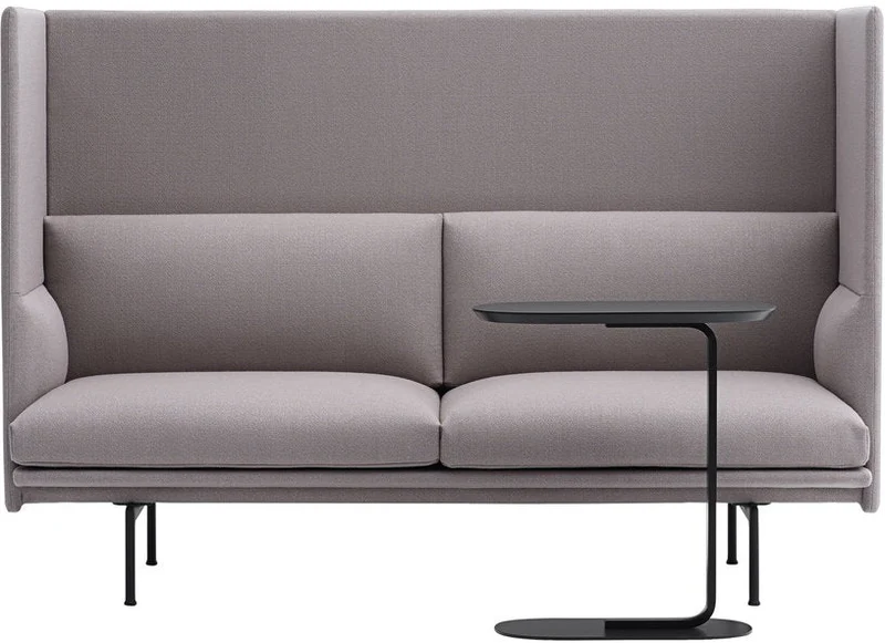 Table d'appoint noire H 60.5 Relate - Muuto