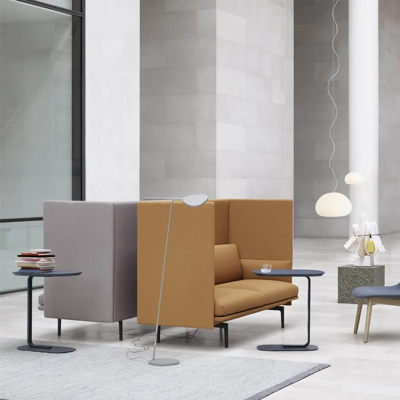 Table d'appoint bleu Relate - Muuto