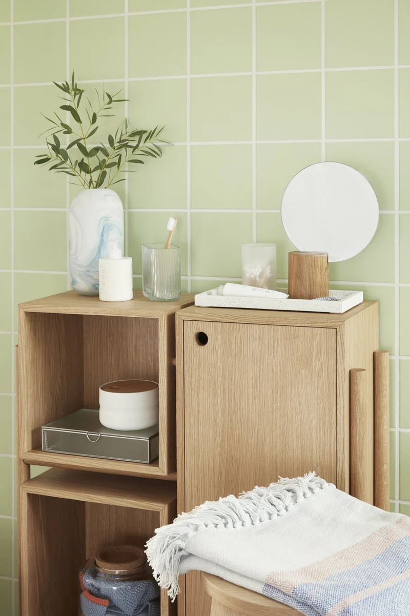Cabinet de rangement en chêne - Hübsch