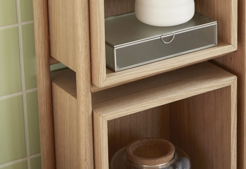 Cabinet de rangement en chêne - Hübsch