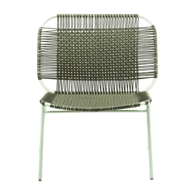 Fauteuil en acier vert Cielo - Ames