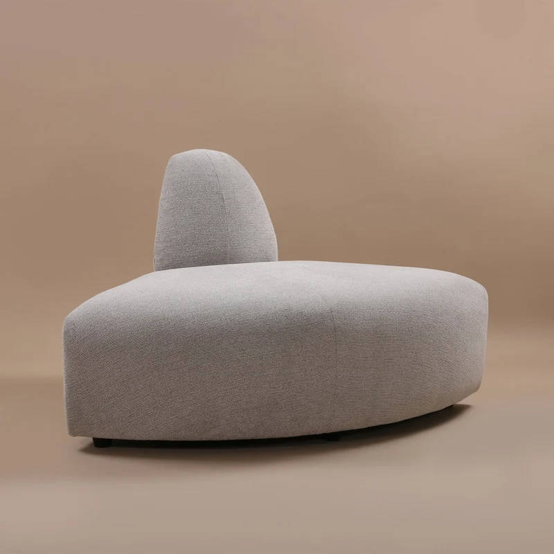 Module arrondi sneak gris clair Jax - HKliving