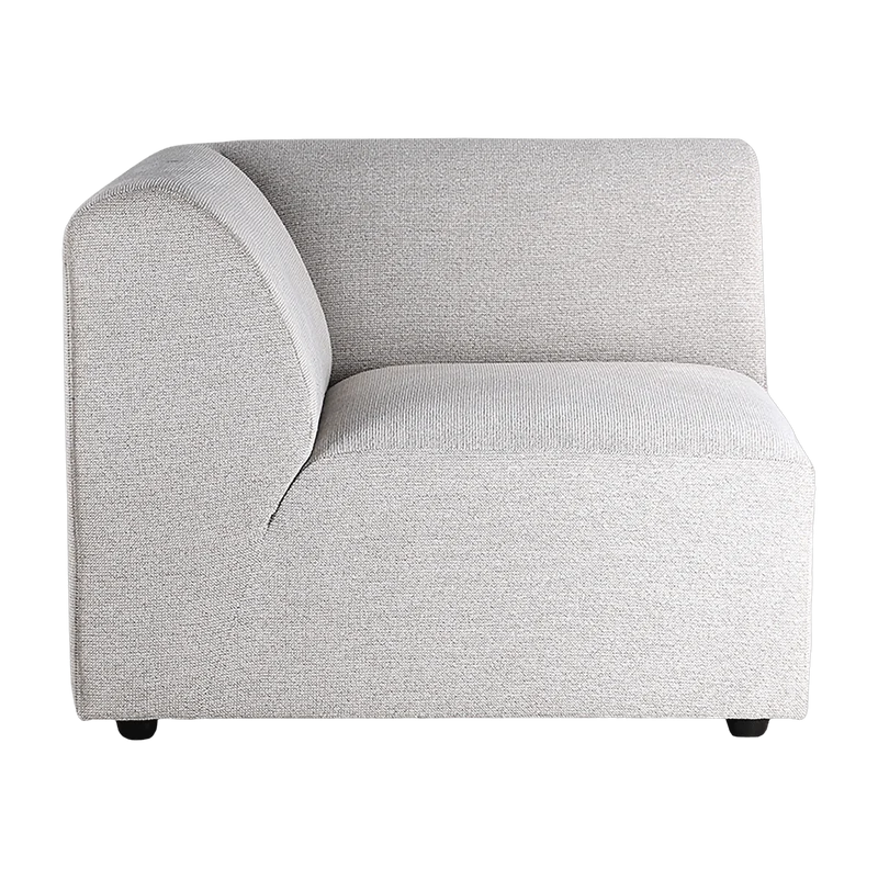 Module d'angle gauche sneak gris clair Jax - Hkliving