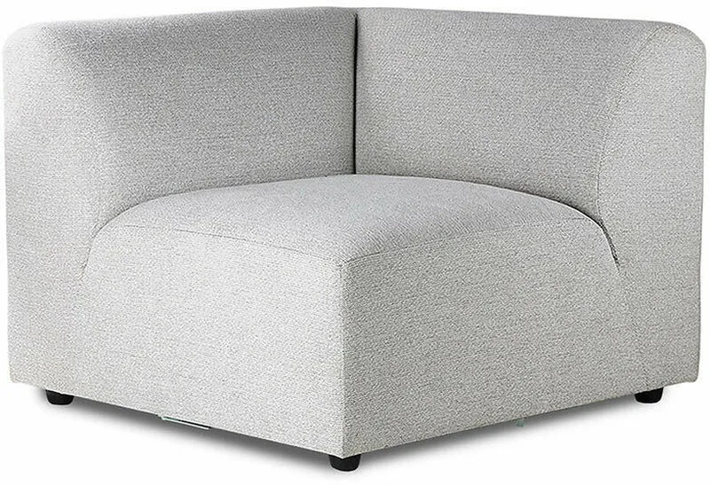 Module d'angle gauche sneak gris clair Jax - Hkliving