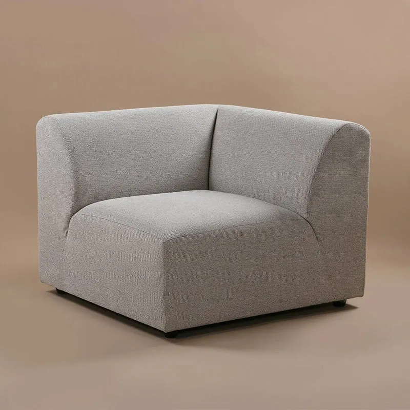 Module d'angle gauche sneak gris clair Jax - Hkliving