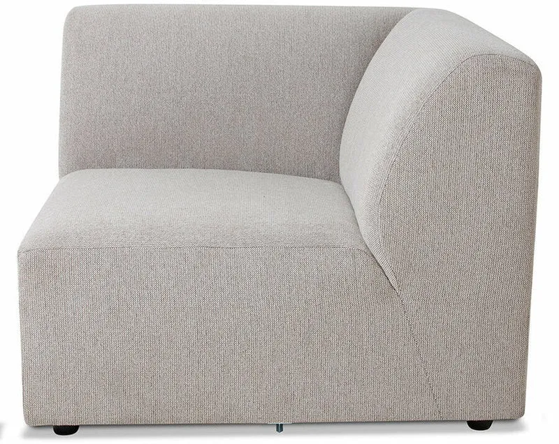 Module d'angle droit sneak gris clair Jax - Hkliving