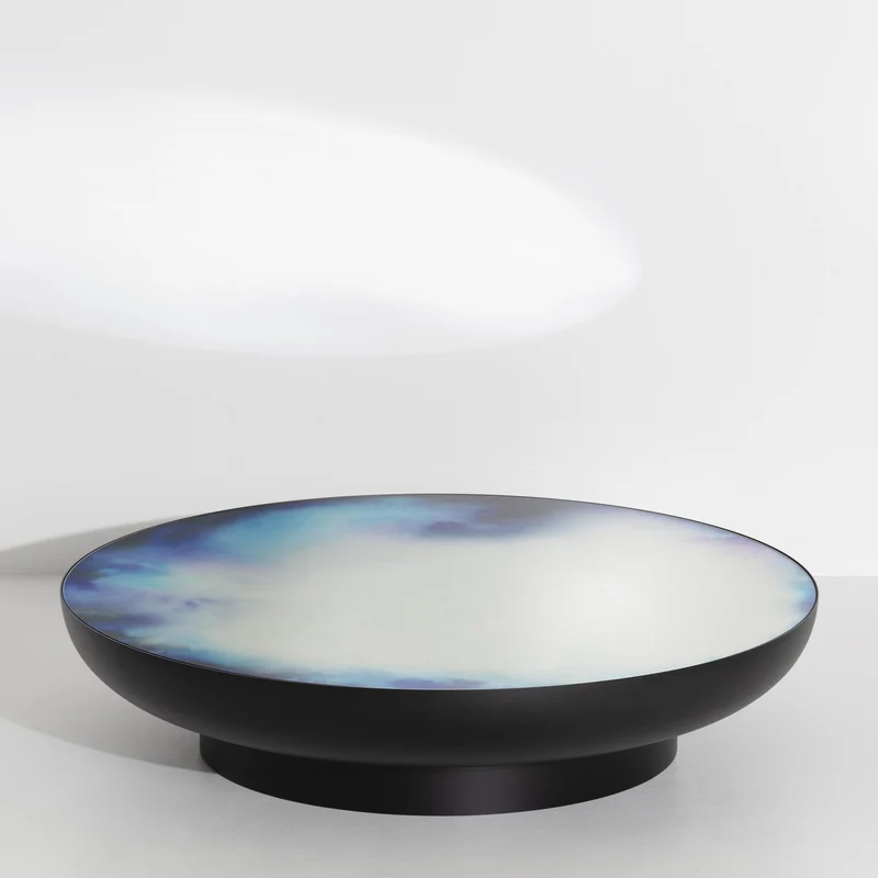 Grande table basse bleu-violet 110 cm Francis - Petite Friture