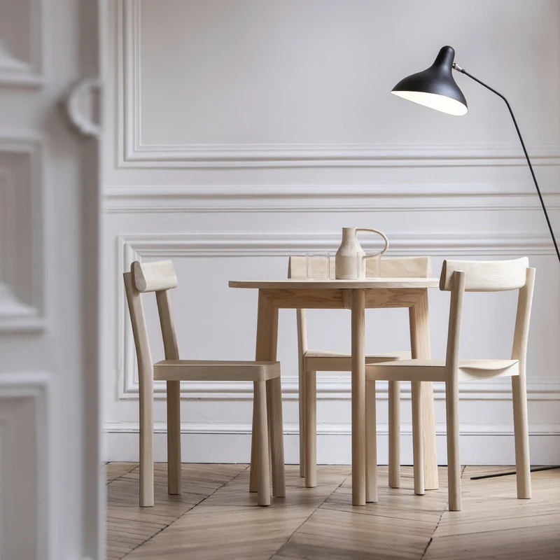 Table ronde en frêne Galta - Kann Design