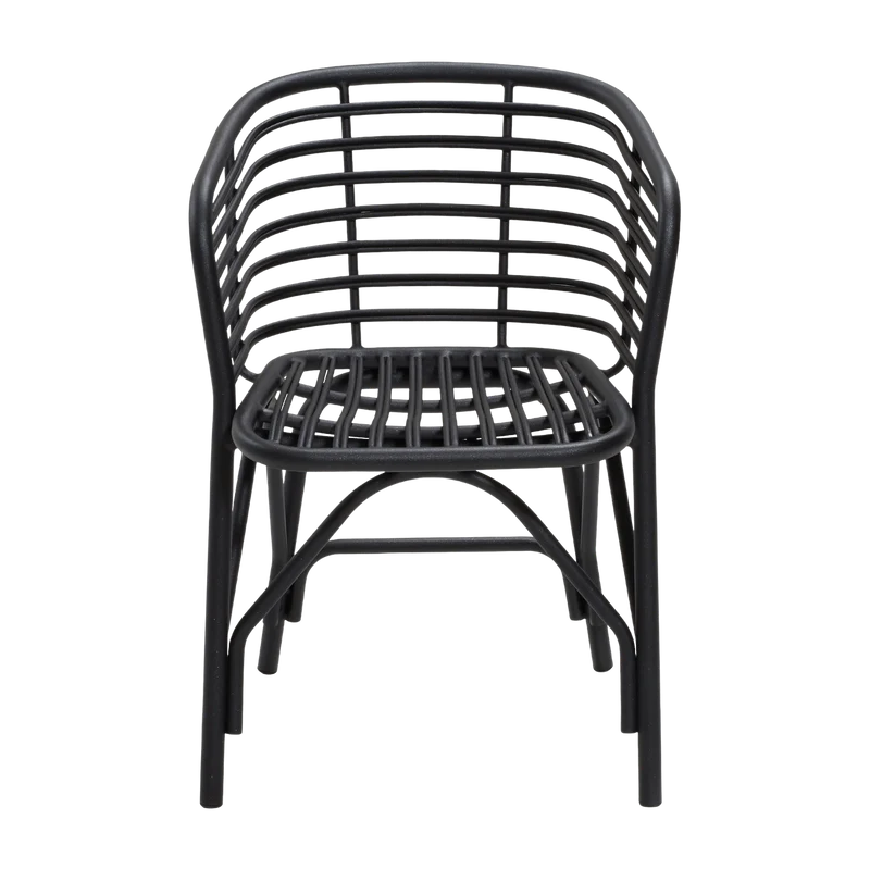 Chaise d'extérieur en aluminium noir Blend - Cane-Line