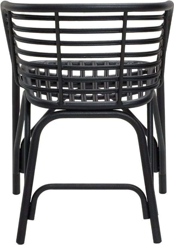 Chaise d'extérieur en aluminium noir Blend - Cane-Line