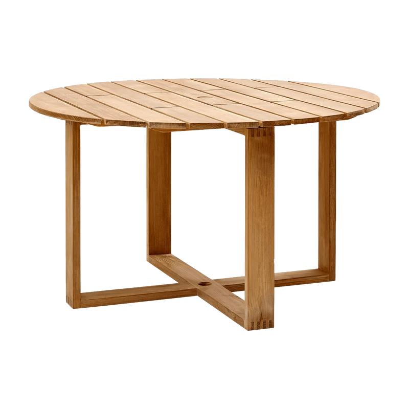 Table à manger 130 cm en teck Endless - Cane-Line