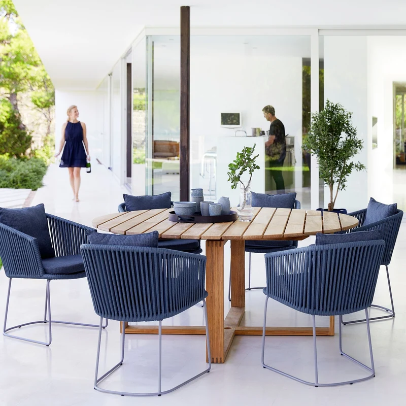 Table à manger 170 cm en teck Endless - Cane-Line