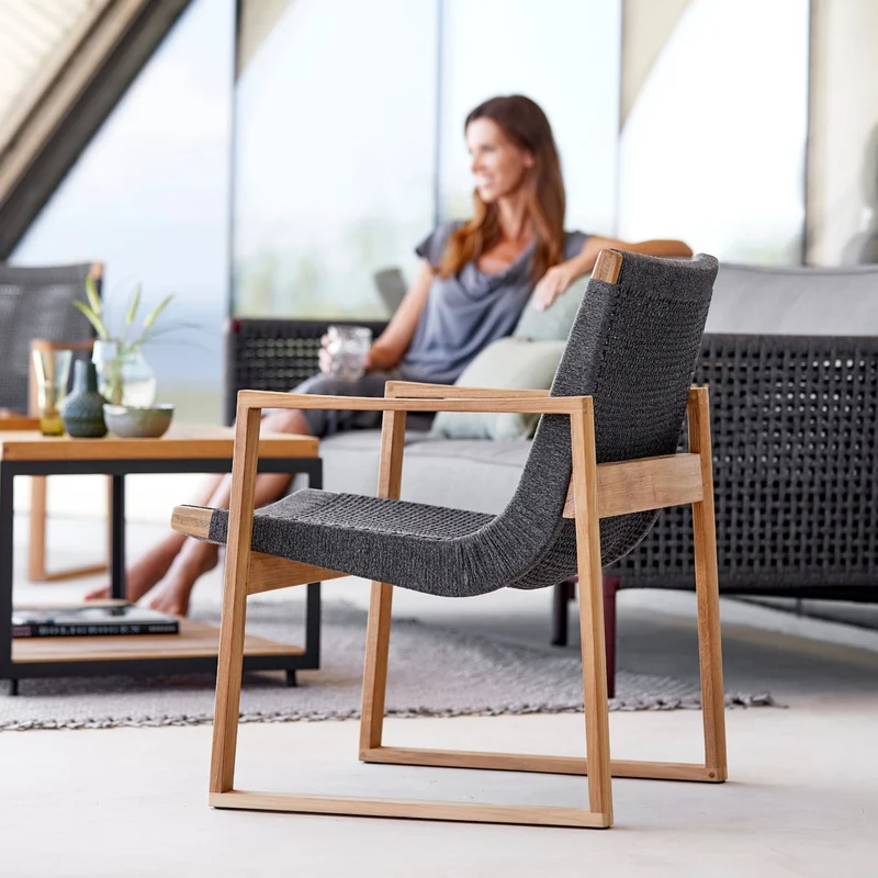 Fauteuil en teck Endless - Cane-Line
