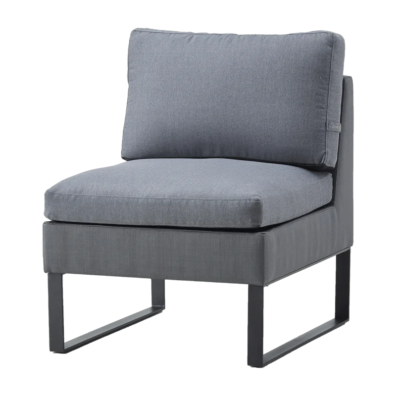 Module canapé gris foncé Flex - Cane-Line