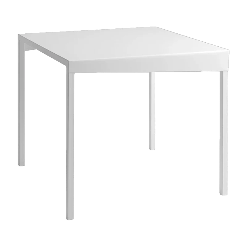 Table basse en métal blanc Obroos - Custom Form