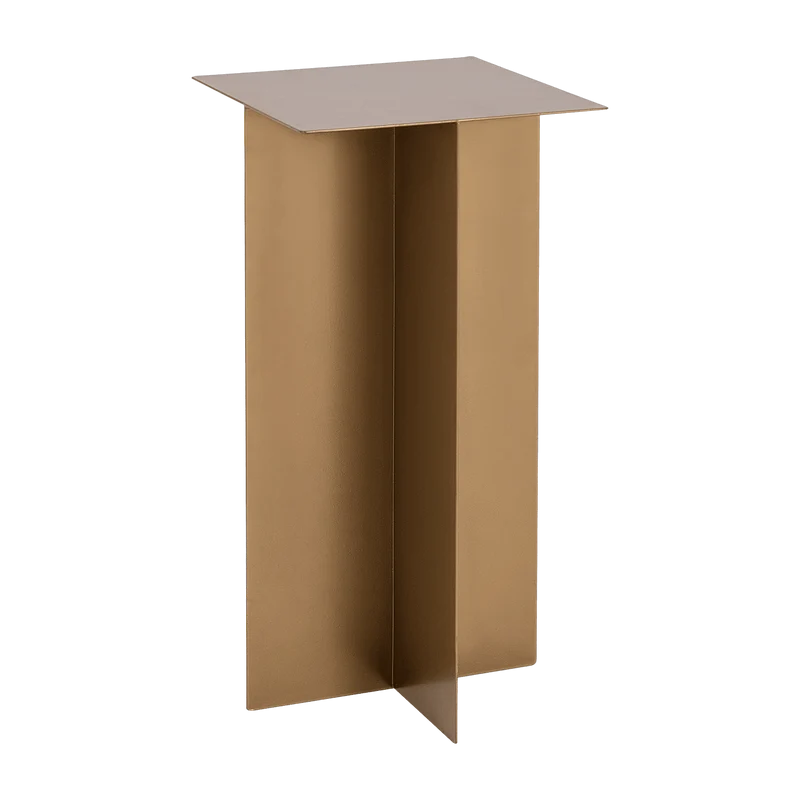 Table d'appoint en métal gold Oli - Custom Form