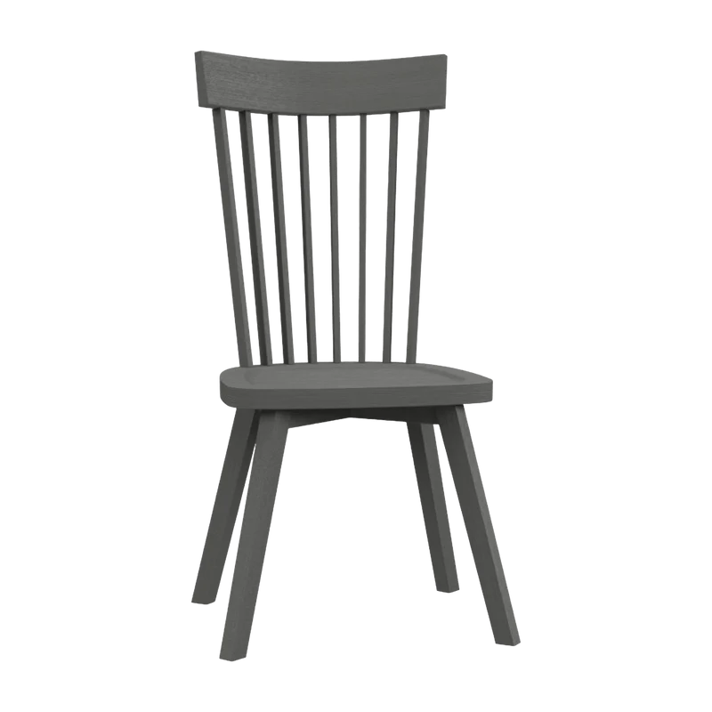 Chaise laquée gris Gray 21 - Gervasoni