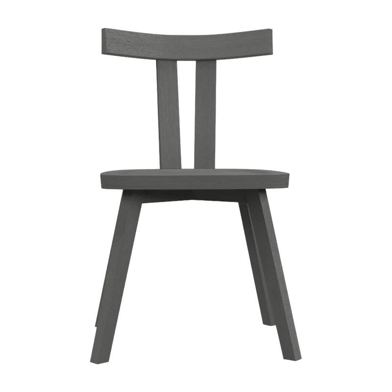 Chaise laquée gris Gray 23 - Gervasoni