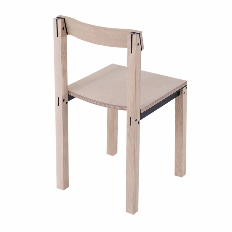 Chaise design en frêne Tal - Kann Design