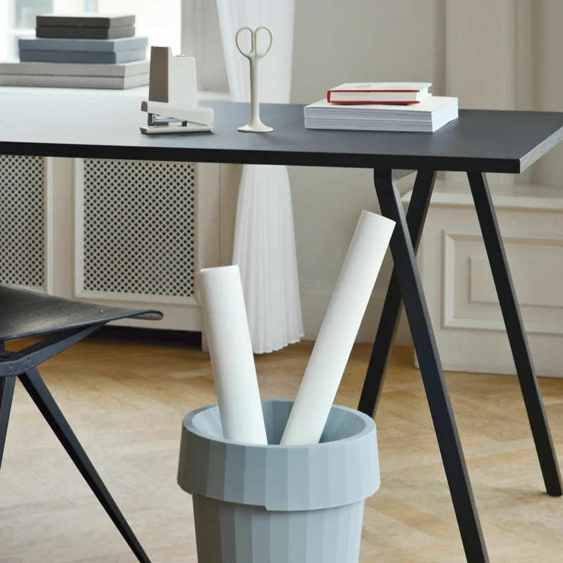 Set de 2 tréteaux en acier blanc Loop Stand - HAY
