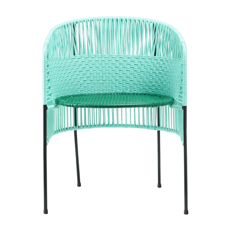 Chaise en acier menthe Caribe - Ames