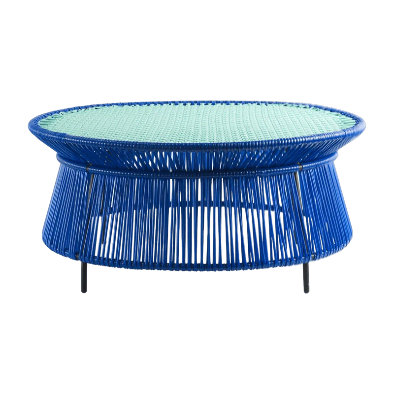 Table basse en acier bleu Caribe - Ames