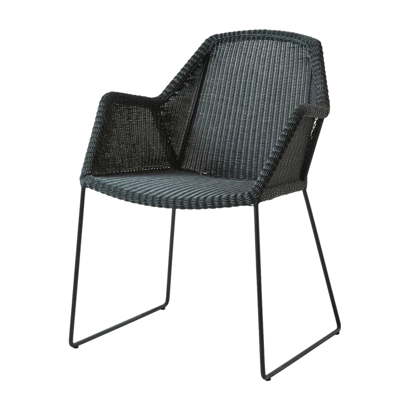 Chaise noire Breeze - Cane-Line