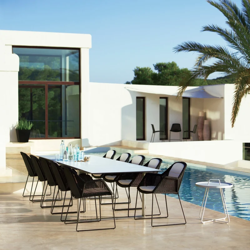 Chaise noire Breeze - Cane-Line
