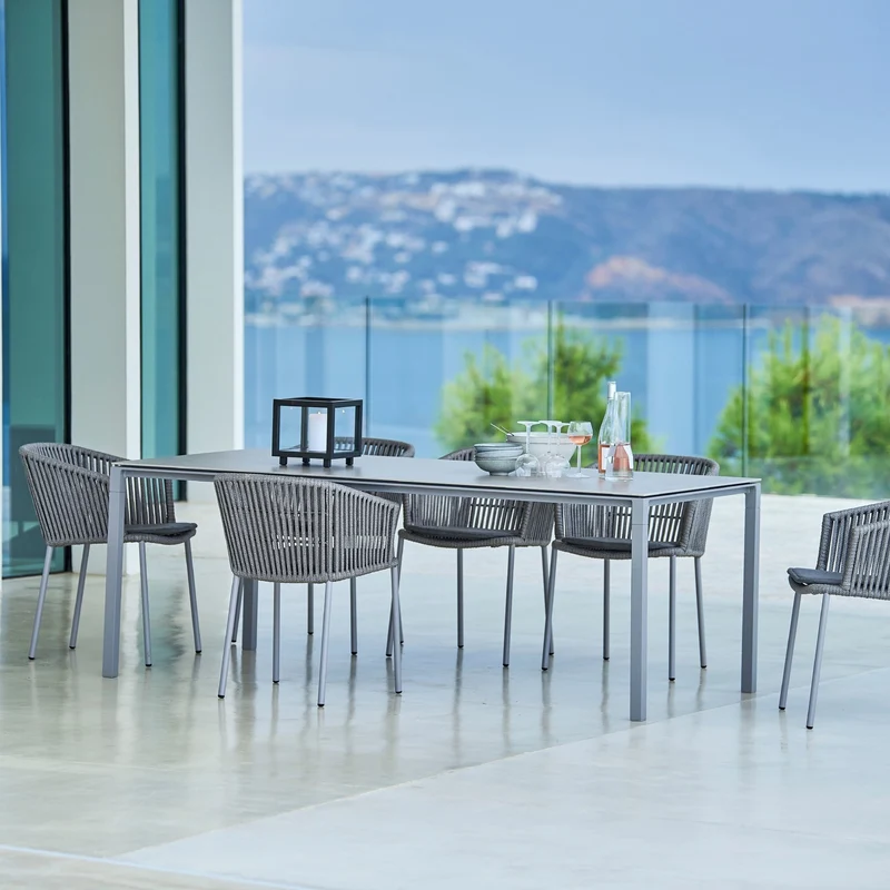 Chaise grise Moments - Cane-Line