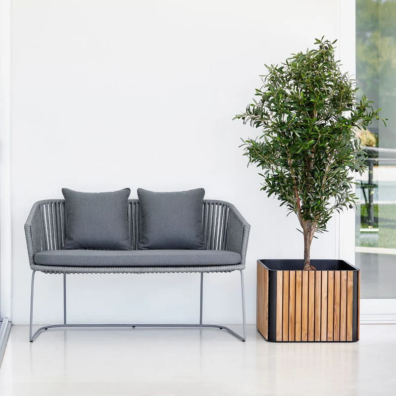 Banc gris Moments - Cane-Line