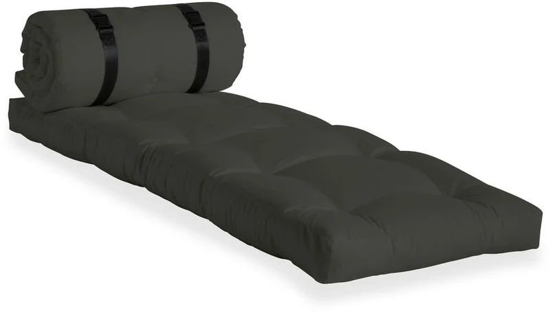 Futon de jardin dépliable gris Buckle-Up - Karup Design
