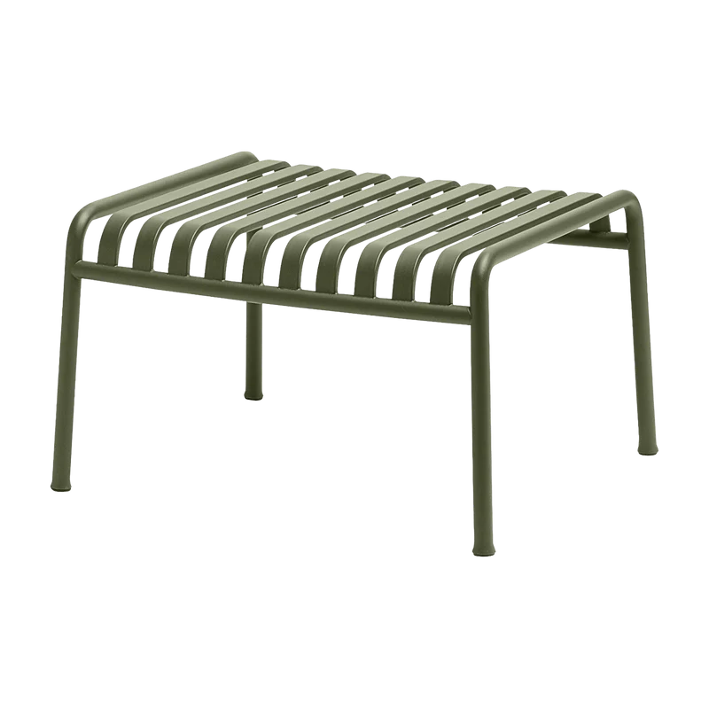 Ottoman de jardin en métal olive Palissade - HAY