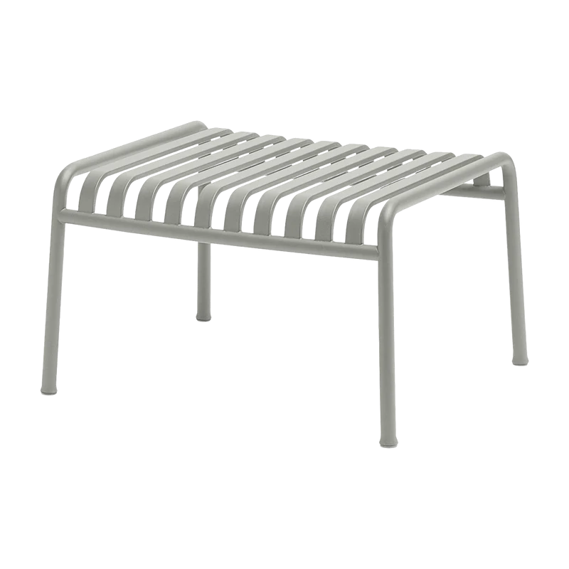 Ottoman de jardin en métal gris Palissade - HAY