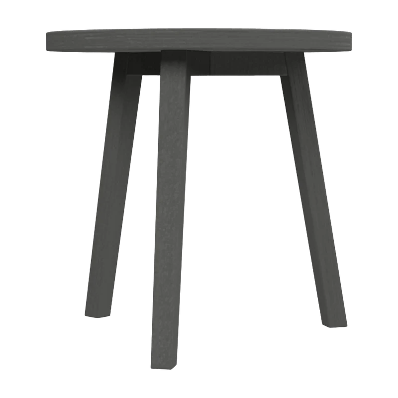 Tabouret laqué gris Gray 42 - Gervasoni