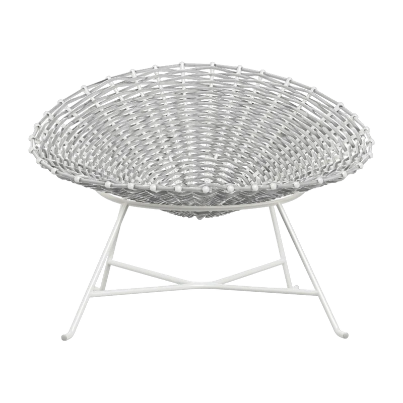 Fauteuil laqué blanc Sweet 27 - Gervasoni