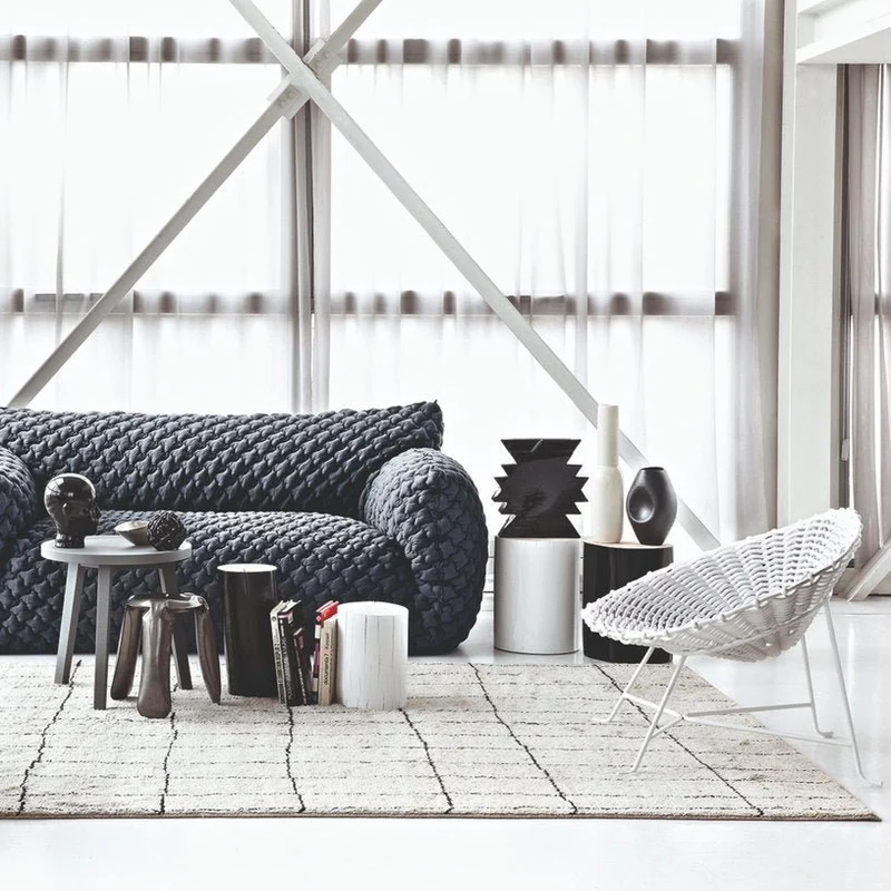 Fauteuil laqué blanc Sweet 27 - Gervasoni