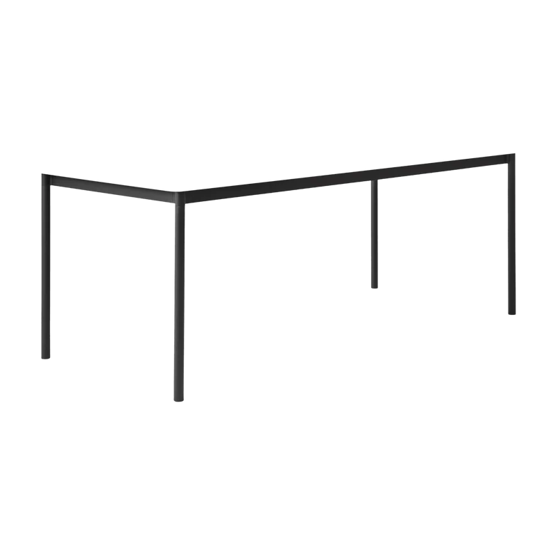 Table 250 cm blanche piétement noir Base - Muuto