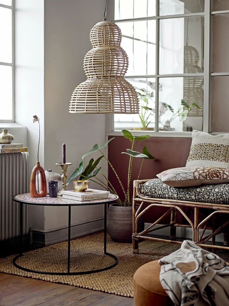 Banc en cannage Pammi - Bloomingville