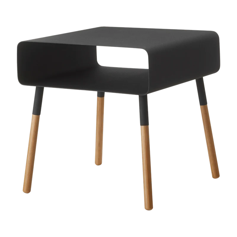Table de chevet noir Plain - Yamazaki