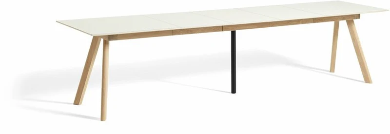 Rallonge écru contreplaqué laqué mat pour table CPH 30 Extensible - HAY