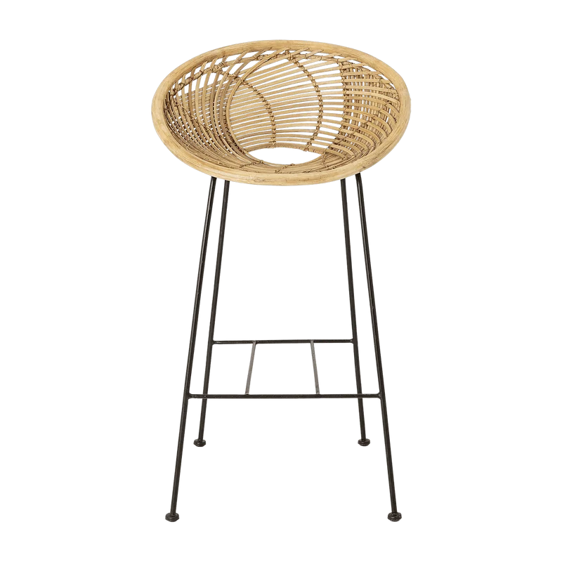 Tabouret de bar en rotin Yvonne - Bloomingville