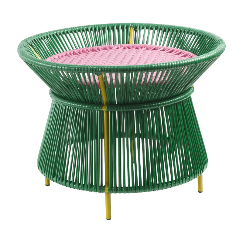 Table en acier vert Caribe - Ames