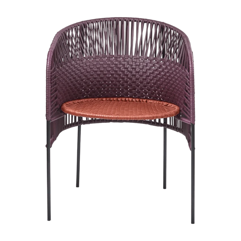 Chaise en acier violet Caribe Chic - Ames