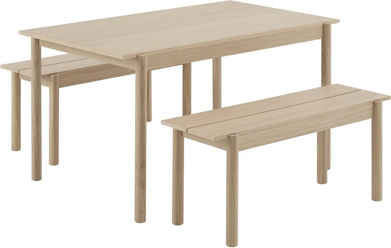 Banc en chêne 110 Linear - Muuto